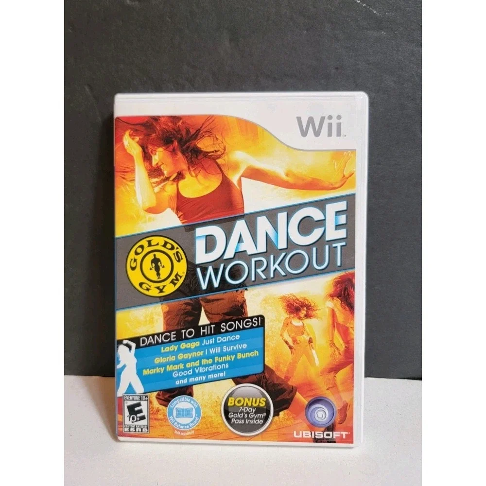 Gold's Gym Dance Workout Nintendo Wii‎ Game 2010 Tested Works
